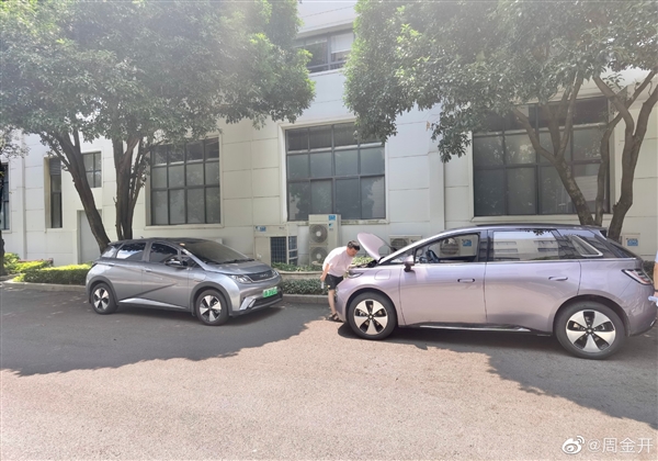 10萬級純電大PK 五菱寶駿云朵、比亞迪海豚同框：差別顯著