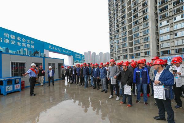 中建三局保利·領(lǐng)秀山項(xiàng)目舉辦甘肅省建設(shè)工程安全質(zhì)量標(biāo)準(zhǔn)化暨精益建造觀摩會(huì)(圖6)